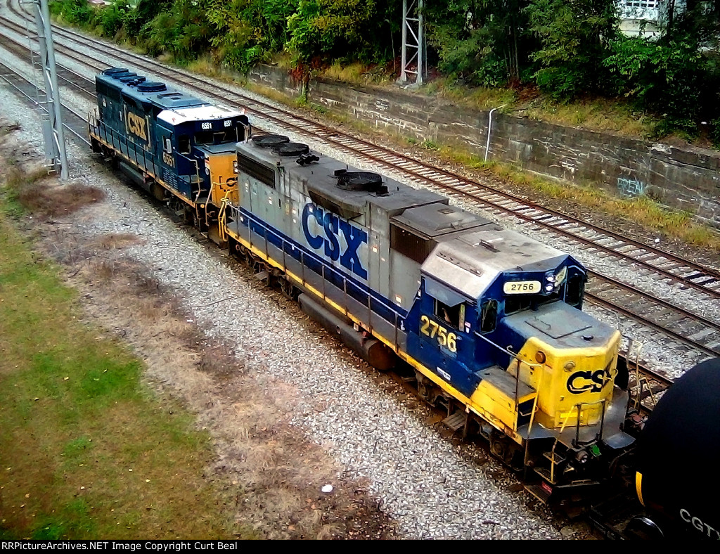 CSX 6551, 2756